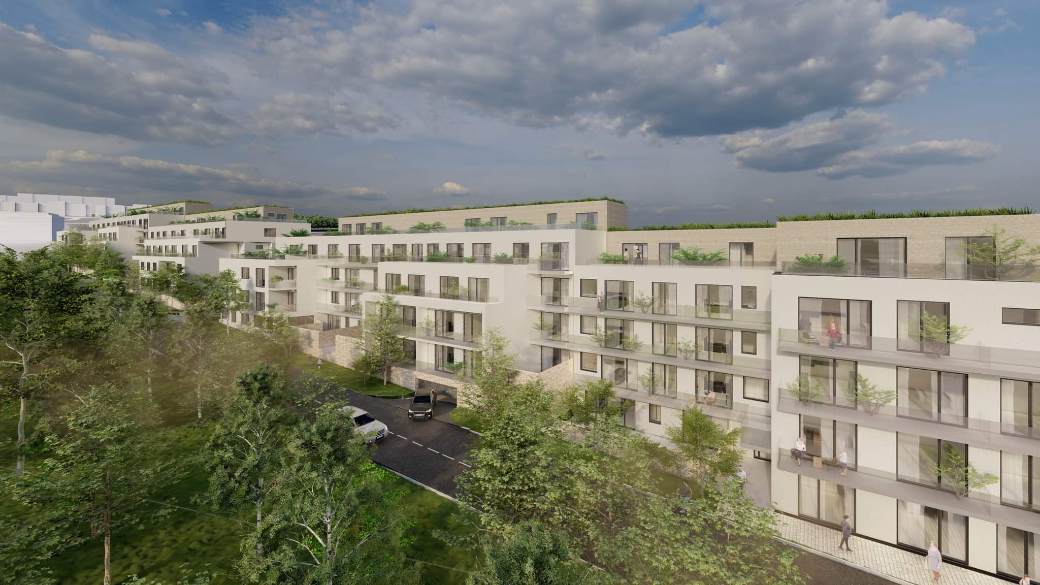 Developerský projekt - 160 bytových jednotiek