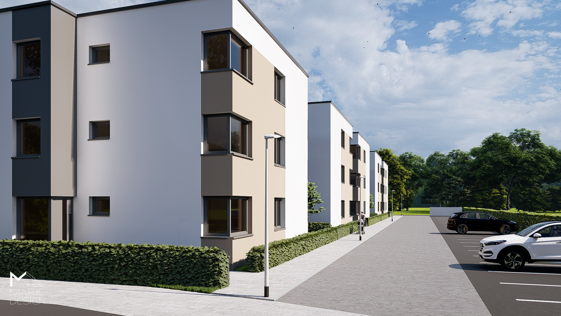 (A1) Dokončená novostavba 5-izbového bytu s terasou a predzáhradkou Piešťany