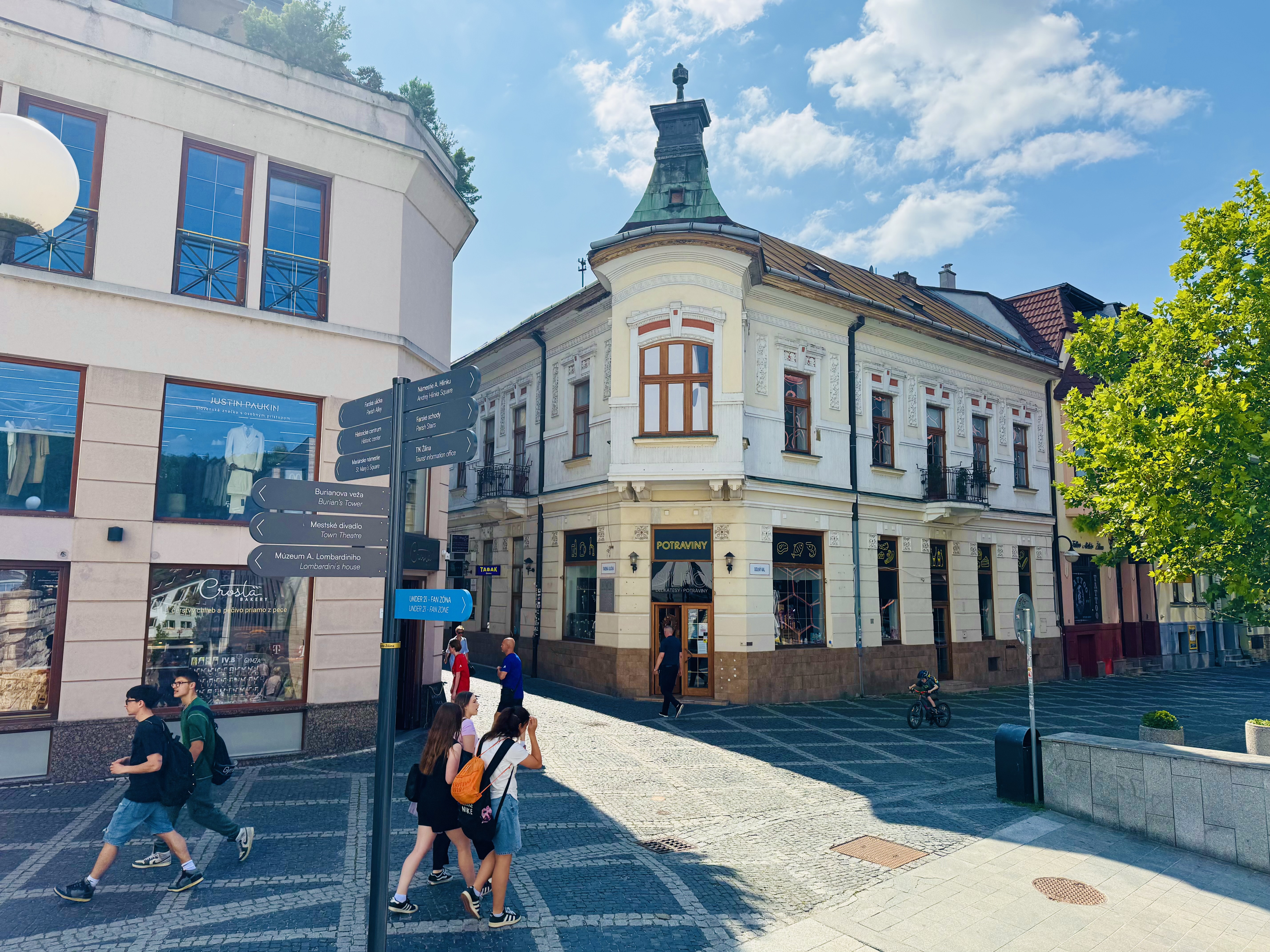 Prenájom obchodných priestorov v atraktívnej lokalite centra Žiliny – 85 m²