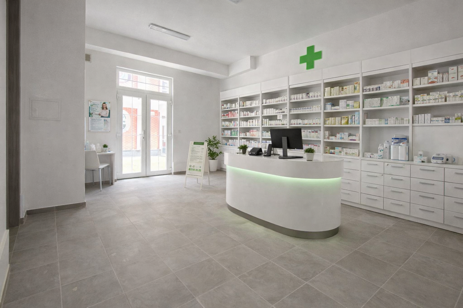 Priestor pre lekáreň alebo zdravotnícke služby – na predaj obchodné priestory v novostavbe 79,16 m²