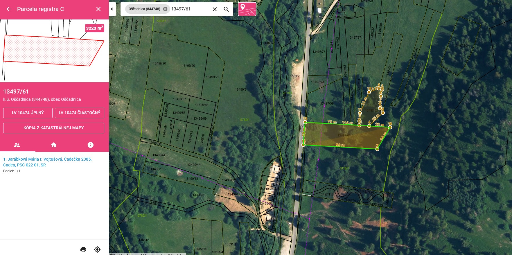 Predaj pozemku, Oščadnica - , Cena: 106.200,- €