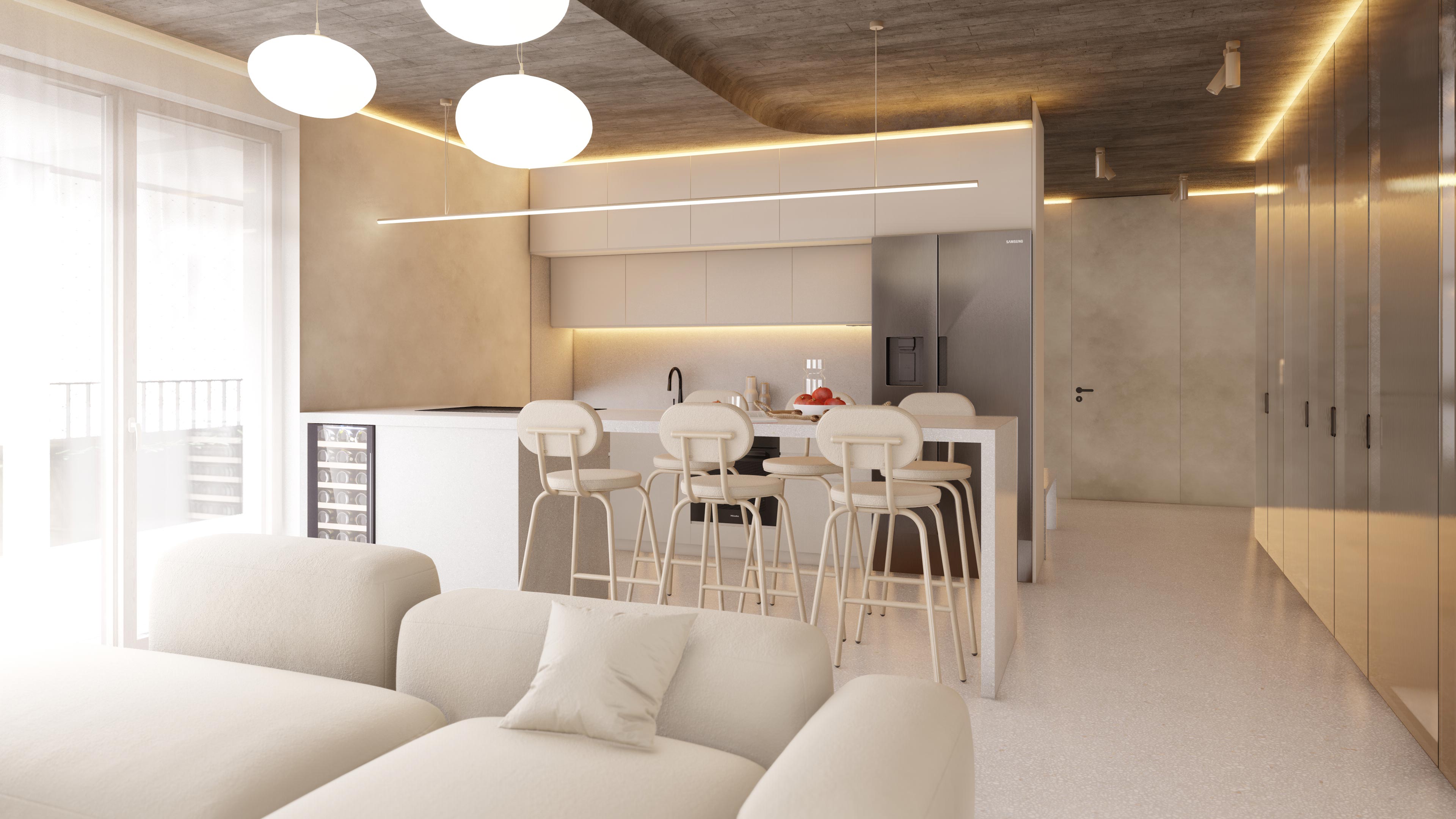 Dizajnový 3-izbový byt s panoramatickou terasou v prestížnom projekte EUROTERRACE, Žilina