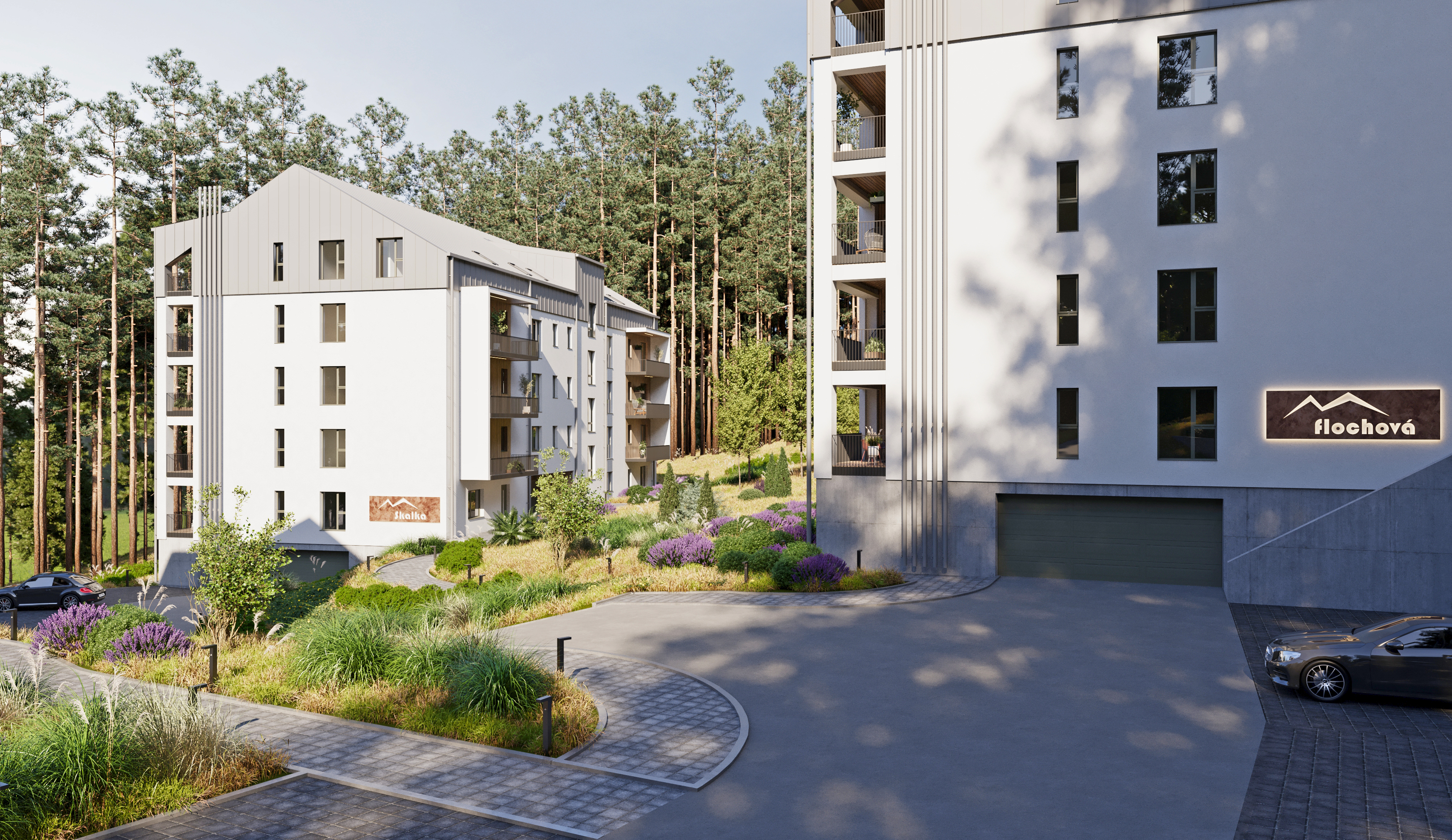 Rekreačné Apartmány NA SKALKE - V101 1-izbový, 35,98 m2