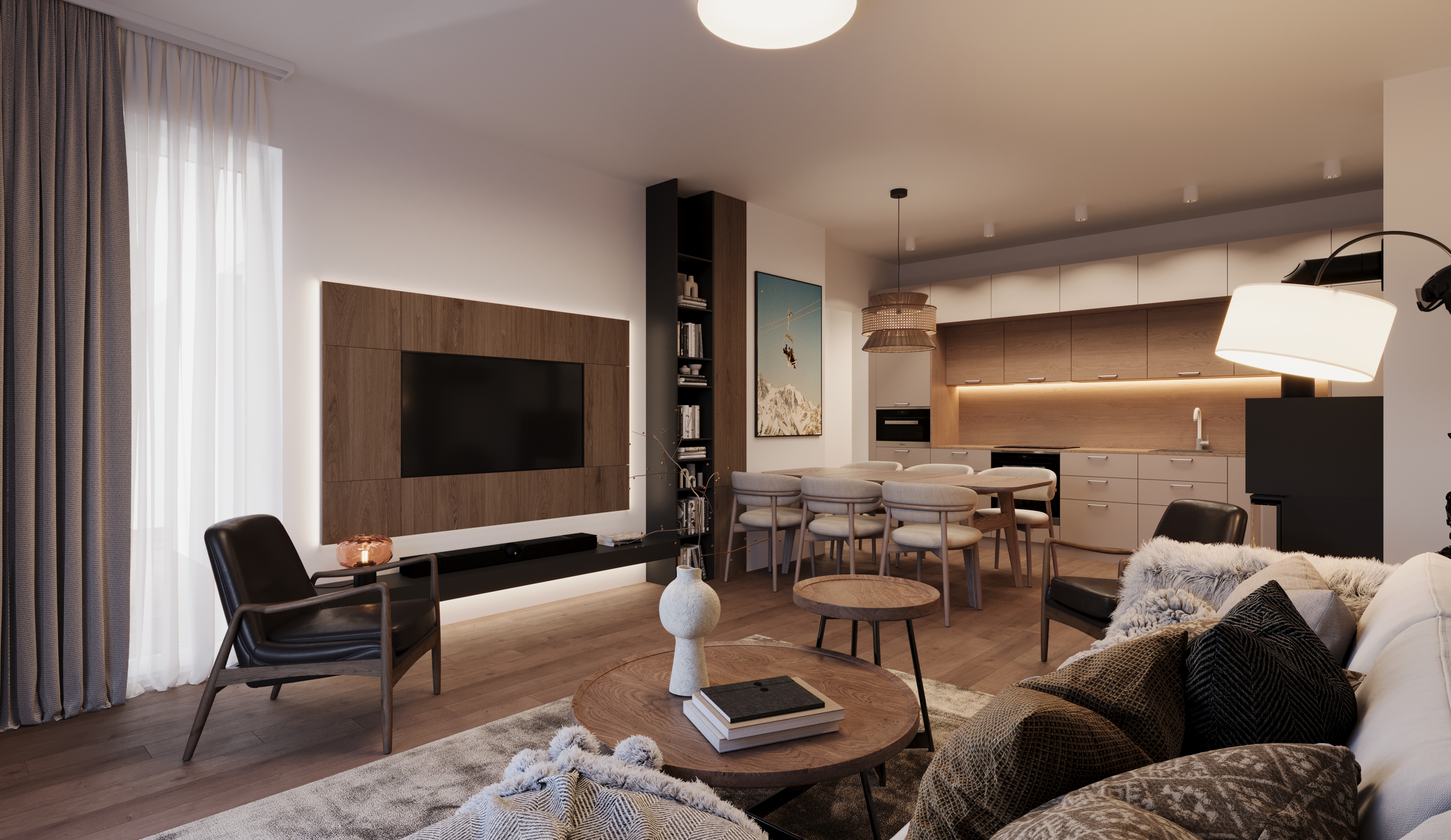 V514 Rekreačný apartmán NA SKALKE - 4 - izbový