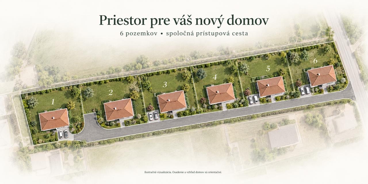 Pozemok pre rodinný dom – 650 m² -  39.000€